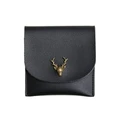 Fashion Female PU Cute Deer Head Pattern Short Wallet