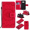 Samsung Galaxy S8 / SM-G950 classic fashion embossing wallet flip phone casing