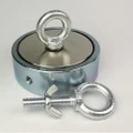 1pce 2*600KG neodymium recovery fishing detecting magnet pot with a eye-bolt
