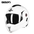 BEON motorcycle Changeable helmets Motocross Racing flip up Helmet