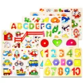 ?? 3D WOODEN PUZZLES EDUCATIONAL TOYS ??