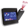 Digital Projection Snooze Alarm Clock with LED Display Backlight Weather Station