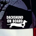 10 pcs Dachshund On Board, Car Sticker, High Detail, Great Gift For Dog Lover