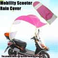 Universal Car Motor Scooter Pink Umbrella Mobility Sun Shade Rain Cover Safe DIY