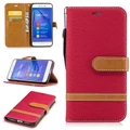 Huawei P8 Lite (2017) all inclusive denim leather case