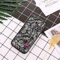 3D Flower Lace case for Samsung A3 A5 A7 2017 J3 J5 J7 Pro Note 3 4 5 8 Cover for girl