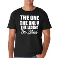 Aw Fashions The Man The Myth The Legend Has Retired - Funny Retired Men'S T-Shirt