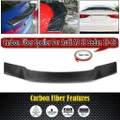 For 13-18 Audi A3 S3 Sedan 4-Door Type E Carbon Fiber Rear Trunk Spoiler Lip