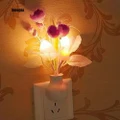 ?BO?Tulip LED Night Light Soft Romantic Sensor Baby Bed Room Home Decor