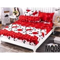 ??Special Offer For Clearance Stock??MIMIKO 4 IN 1 QUEEN SIZE FITTED BEDSHEET (MQ01-MQ16)