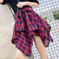 New Korean freestyle high waist skirt