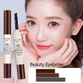 3 Color Eyebrow Makeup Waterproof Eyebrow Cream Long-lasting Enhancer With Brush