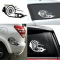 NICE?Stylish Turbo Snail Racing Car Motorcycle Decal Reflective Sticker ation