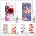 10 Patterns Painted phone Cover Cases ZTE Blade V6 D6 X7 Blade D6 Blade X7 5.0"