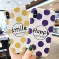 Ins Simple small waves iphonex shell cellphone 7plus apple 6s all inclusive soft 8plus female model water
