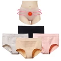 Ready Stock Japan Medium Waist Hip Lifting Women Uterus Warming Underwear 101172