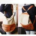 canvas 2 way backpack