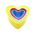 Biscuit Cake Cookie Mold Heart Shape (multicolor)