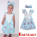 BBM-Summer Toddler Kids Baby Girl Flower Floral Dress Princess Lace Dresses