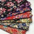 Japanese Style Cotton Fabric Kimono Yukata Craft Material By Meter