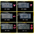 [Clear stock] Nail Art Decoration 3d-mold (1)
