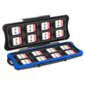 Nintendo Switch Game Card Storage Case(16 GameCard Slots &Micro SD Card holders)