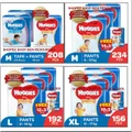 Pampers size M/L/XL Huggies - Extra free mini pack