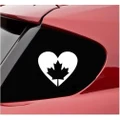 Canada Canadian Maple Heart Vinyl Decal Bumper Sticker ()
