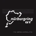 2Pcs/Pair GT Nurburgring Decal Sticker logo emblem ford GT mustang F150 Pair
