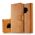 Samsung Galaxy S9 Wallet type mobile phone leather case (Solid color)