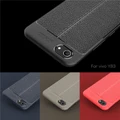 For VIVO Y83 Protection Scratch Shockproof Litchi Pattern TPU Phone Case