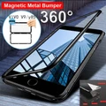 Xiaomi 8 Vivo V9 360 Degree Protective Phone Glass Metal Frame Cover Flip Case