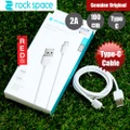 Rock Space Type-C Cable for Samsung Note 9 Huawei Mate 20 Pro Galaxy S10 Plus
