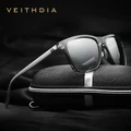 VEITHDIA Polarized Mens Sunglasses Unisex Vintage Driving Sun Glasses for Women