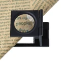 10 Times Magnifier Glass Power Foldable LED Light Lens Desk Top Loupe