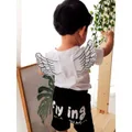 Baby Monsta [READY STOCK] Korean Style Baby Kids Angel Wings Boy Clothing Set