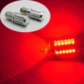 2X 20W 1157 Red SMD LED Brake Stop Tail Light Super Lens Projector Bulbs t25