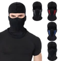 Motorcycle Full Face Men Shield Sunscreen Cool Breathable Silk Mask
