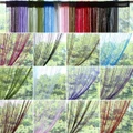 ?WF??Window String Curtains Fly Screen Patio Fringe Curtains