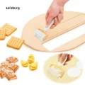 HOT SALE Rolling Biscuit Cookies Cutter Mold Maker DIY Baking Cake Decorating Tool Stamp