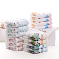 Super soft cotton towel for children double cloth home car towels