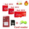 Red 64GB-512GB High Speed Blue Wave MicroSD SD/TF Card Class10 Flash Memory