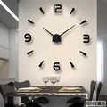 Modern minimalist wall clock art clock DIY fashion digital clock