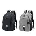 Foreign Trade Cross-Border Laptop Backpack Shoulder Bag Usb Charging Travel