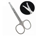 Lameila Nose Hair Scissors Cut Trimmers Small Eyebrow Manicure Round Head