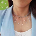 Fringe Diamante necklace