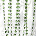 6FT Green Crystal Chandelier Prism Lamp Octagon Bead Chain Wedding Pendant Part