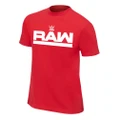 Team RAW Cotton O-neck Short Sleeve T-shirt In Men Red