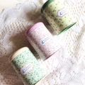 Home Sweet Home - Vintage Floral Tin Canisters.
