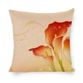 flower shine pattern background Cotton Linen Throw Pillowcase Cushion Cover